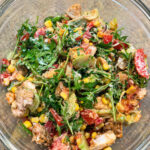 Pasta jajeczna z rzodkiewką i serem