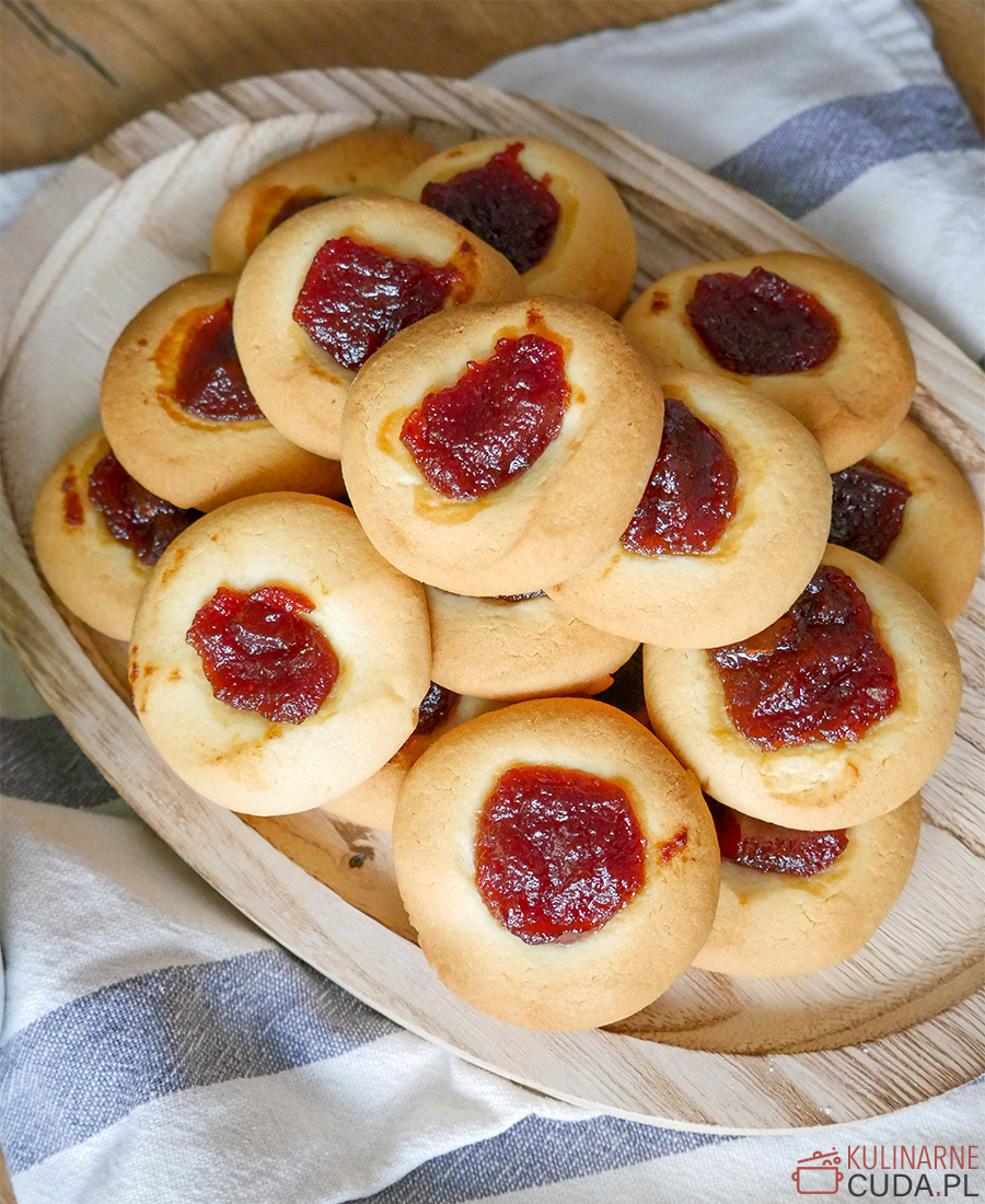 Szybkie ciasteczka z marmoladą przepis